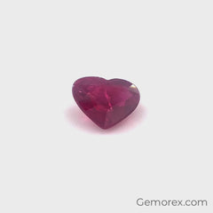 Mozambique Ruby Natural Unheated Heart Shape 5.81 x 6.42mm - Gemorex International Inc.