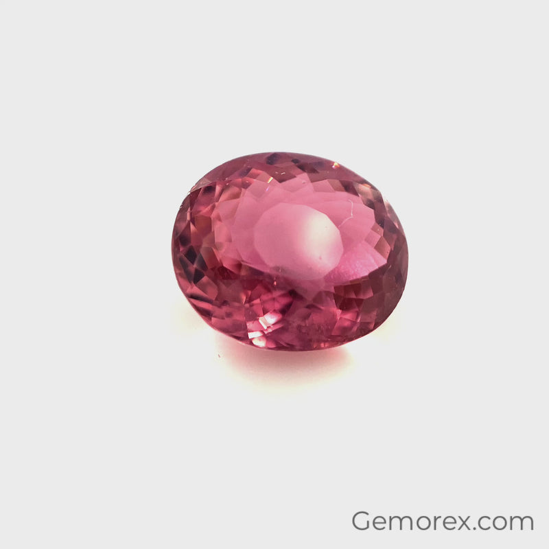 Pink Tourmaline Oval Faceted 4.50ct