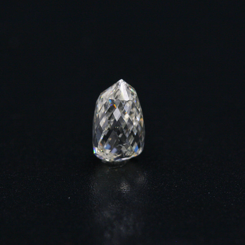 White Diamond Briolette Cut 7x5 - Gemorex International Inc