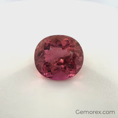 Pink Tourmaline Oval Faceted 4.74ct