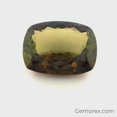 Brown Tourmaline Cushion Faceted 10.07ct