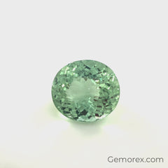 Mint Green Tourmaline Oval Faceted 4.72ct