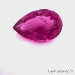Pink Tourmaline Pear Shape Faceted 7.04ct