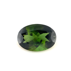Green Tourmaline Oval Faceted 2.73ct