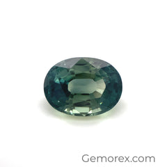 Teal Sapphire Oval 2.05ct