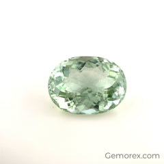 Mint Green Tourmaline Oval Faceted 4.76ct