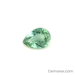 Green Tourmaline Pear Shape Faceted 2.52ct