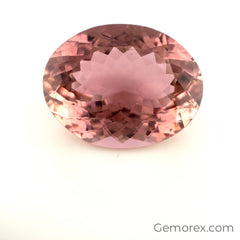 Pink Tourmaline Oval Faceted 11.48ct