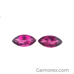 Pink Garnet Marquise 12x6 mm
