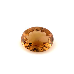 Orange Tourmaline Oval Faceted 1.68ct