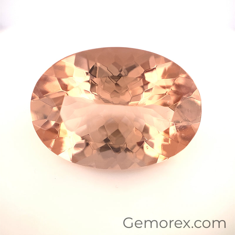 Morganite Oval Pair Faceted 21.24ct