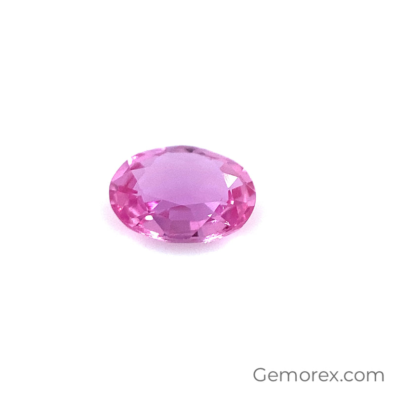 Fancy Color Pink Sapphire Oval 1.15ct - Gemorex International Inc.