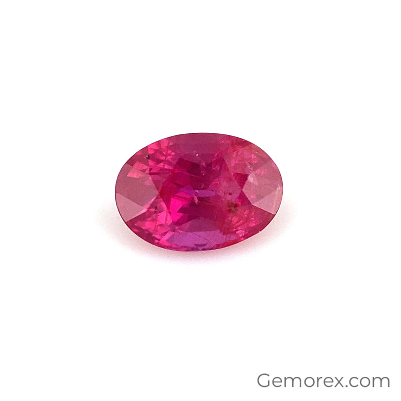 Mozambique Ruby Natural Unheated Oval 6.90 x 4.85 mm - Gemorex International Inc.