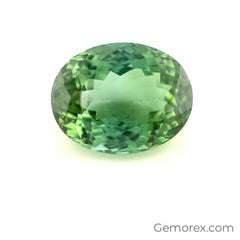 Green Tourmaline Oval Faceted 9.04ct