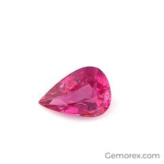 Ruby Pear Shape Faceted 1.07ct