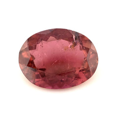 Pink Tourmaline Oval Faceted 3.88ct