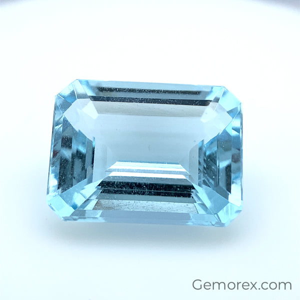 Emerald cut 2024 aquamarine stone