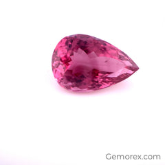 Pink Tourmaline Pear Shape Faceted 10.87ct