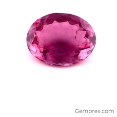 Pink Tourmaline Oval Faceted 6.81ct