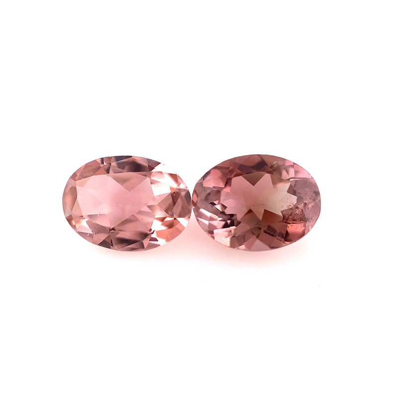 Baby Pink Tourmaline Oval Faceted 2.1ct