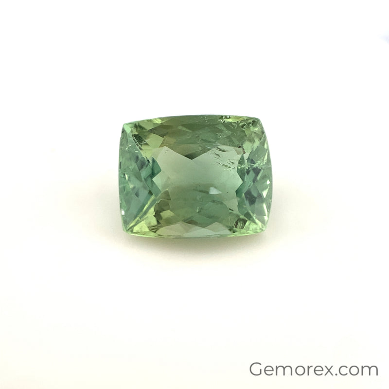 Mint Green Tourmaline Cushion Faceted 4.97ct