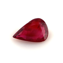 Ruby Pear Faceted 1.02ct