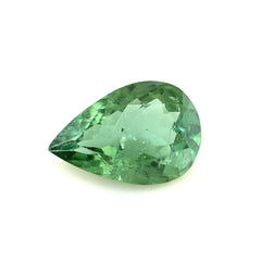 Mint Green Tourmaline Pear Faceted 2.82ct