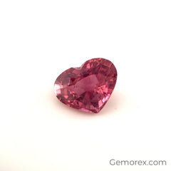 Pink Tourmaline Heart Faceted 2.85ct