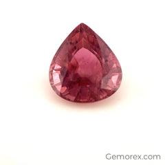 Pink Tourmaline Pear Shape Faceted 3.47ct