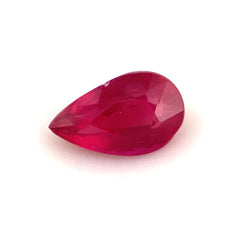 Ruby Pear Faceted 1.01ct