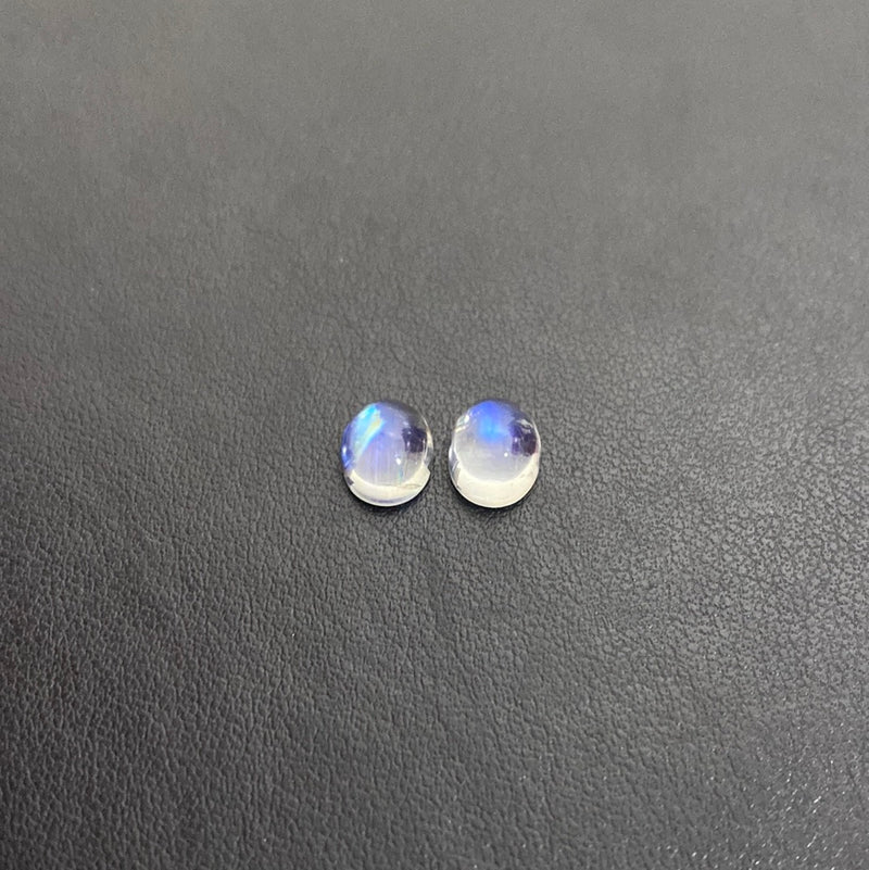 Blue Moonstone Oval Cab 9x7mm