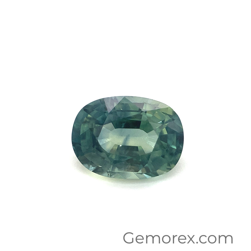 Teal Sapphire Oval 1.89ct