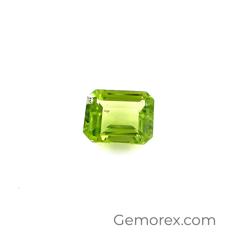 Peridot Emerald Cut 10x8 mm