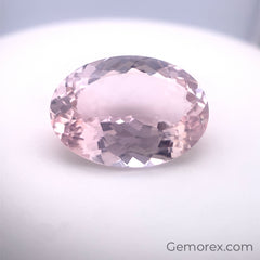 Baby Pink Tourmaline Oval Faceted 10.27ct