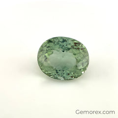 Mint Green Tourmaline Oval Faceted 4.84ct