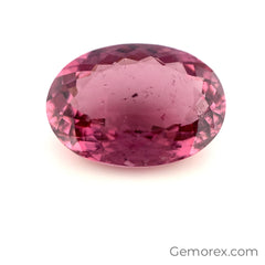 Pink Tourmaline Oval Faceted 10.71ct