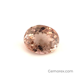 Peach Tourmaline Oval Faceted 4.21ct