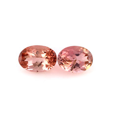 Baby Pink Tourmaline Oval Faceted 2.54ct