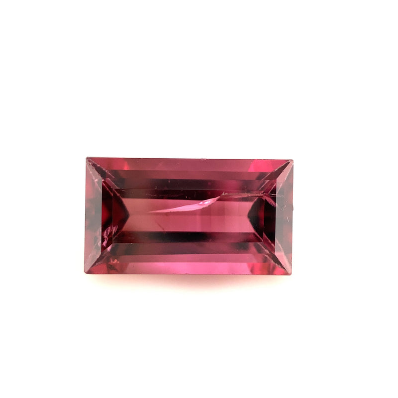 Pink Tourmaline Rectangle Faceted 5.10ct