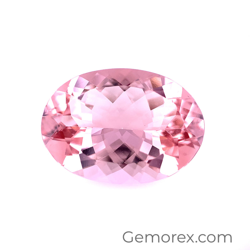 Morganite Oval Pair Faceted 20.65ct