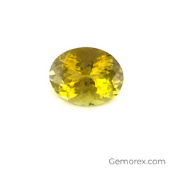 Yellow Tourmaline Oval Faceted 5.29ct