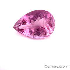 Pink Tourmaline Pear Shape Faceted 5.64ct