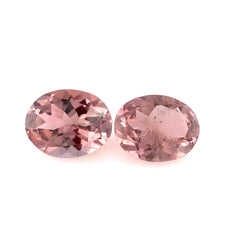 Pink Tourmaline Oval Faceted 3.95ct