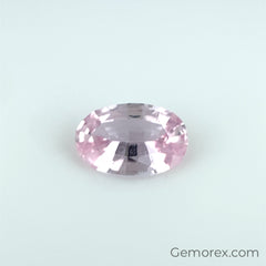 Fancy Color Pastel Pink Sapphire Oval 1.39ct - Gemorex International Inc.