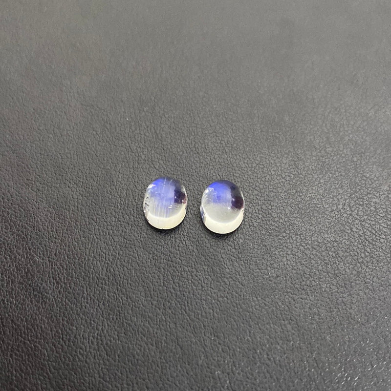 Blue Moonstone Oval Cab 9x7mm