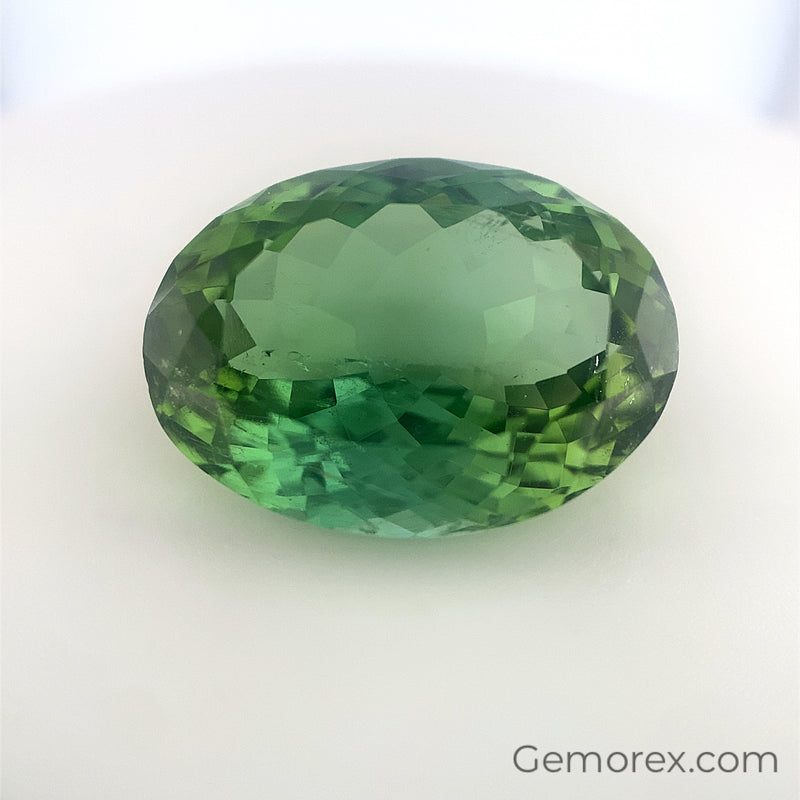 Green Tourmaline Oval Faceted 15.96ct