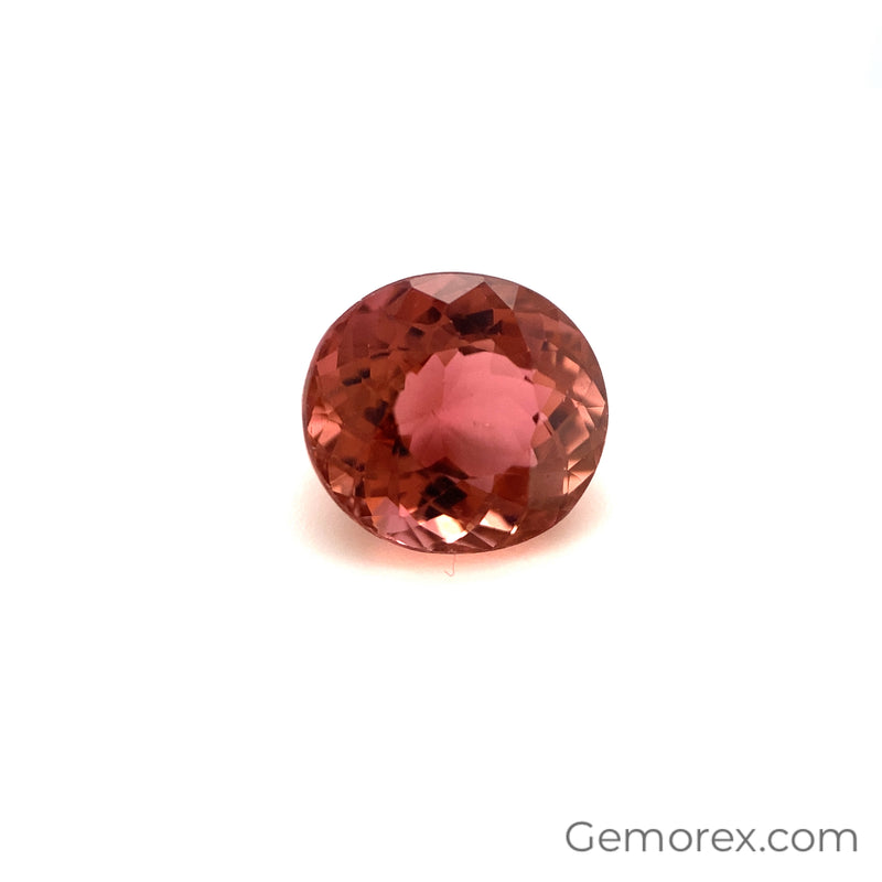 Peach Tourmaline Oval Faceted 2.89ct