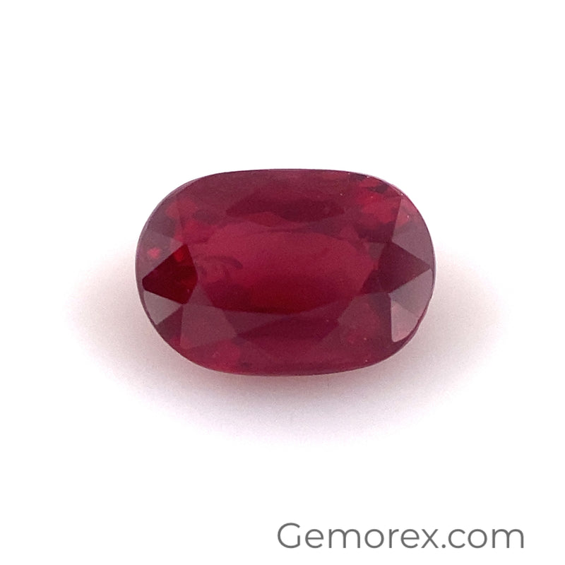 Ruby Cushion Faceted 0.99ct