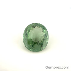 Mint Green Tourmaline Oval Faceted 4.26ct