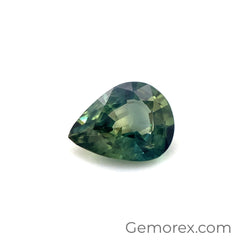 Teal Sapphire Pear 1.13ct